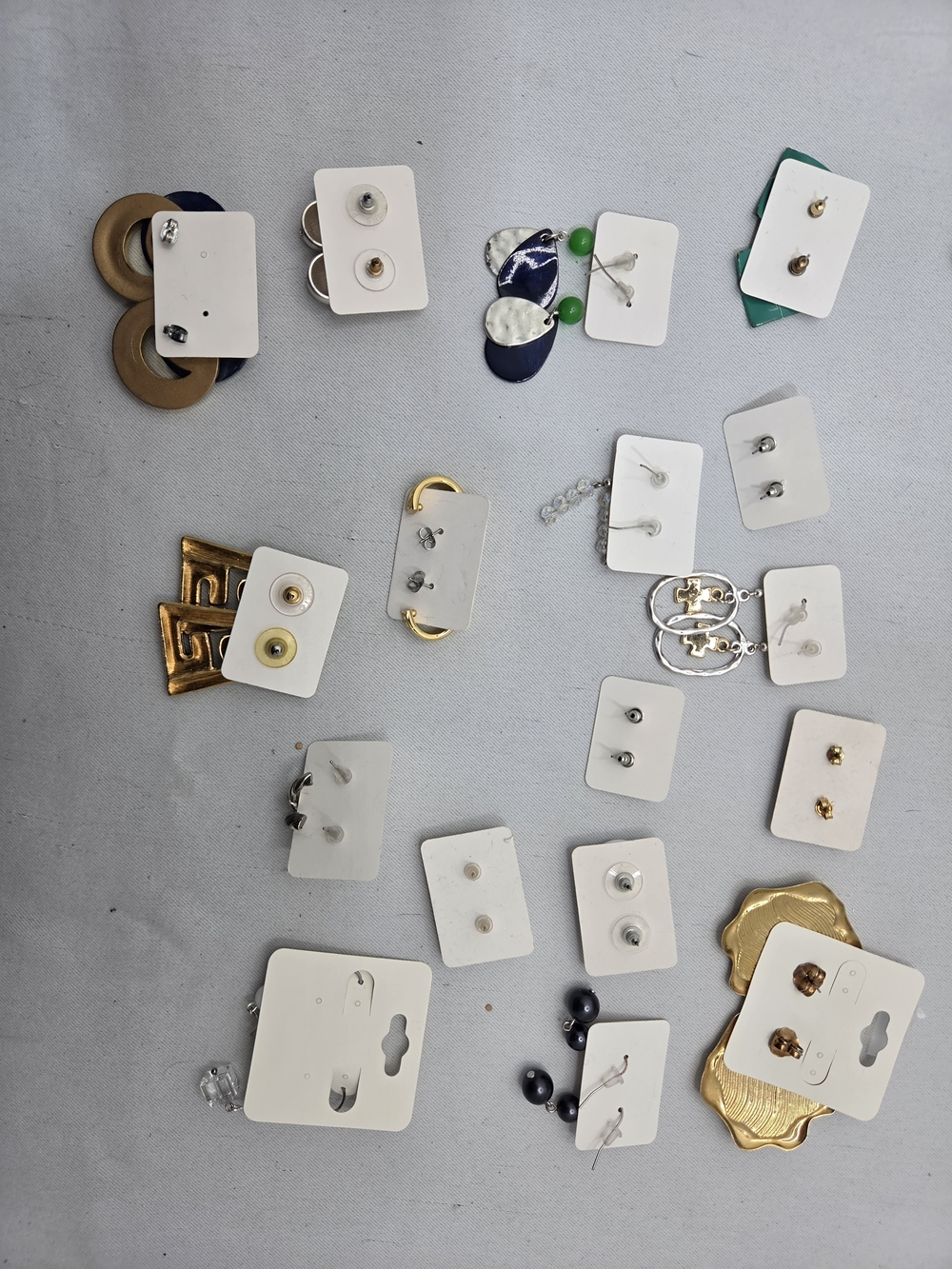 HUGE 47 pc Jewelry CHICO'S LIA SOPHIA MONET Vintage-Now LOT Necklaces Set blue - Picture 12 of 16